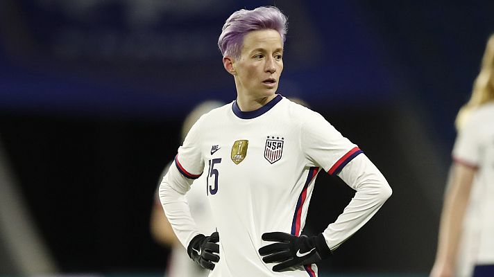 Telediario 1 - Rapinoe, a RTVE: "Estoy al 100% con las jugadoras de la selección española"