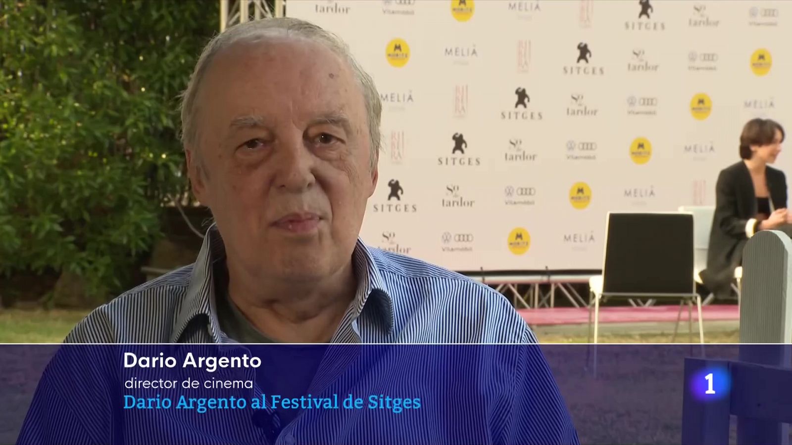 Dario Argento recull el Golden Honorary Award del Festival de cinema de Sitges