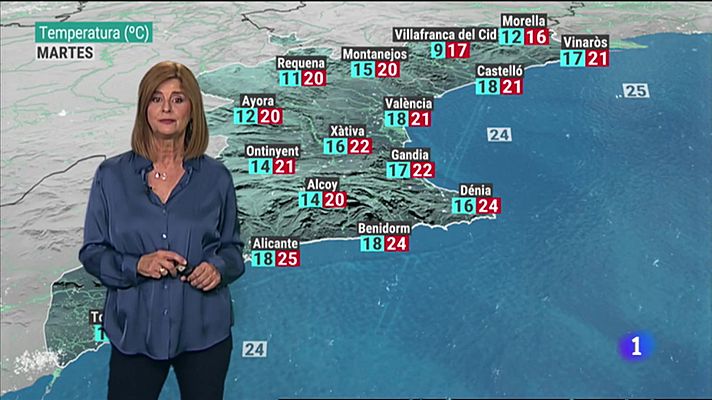 El tiempo en la Comunitat Valenciana - 10/10/22