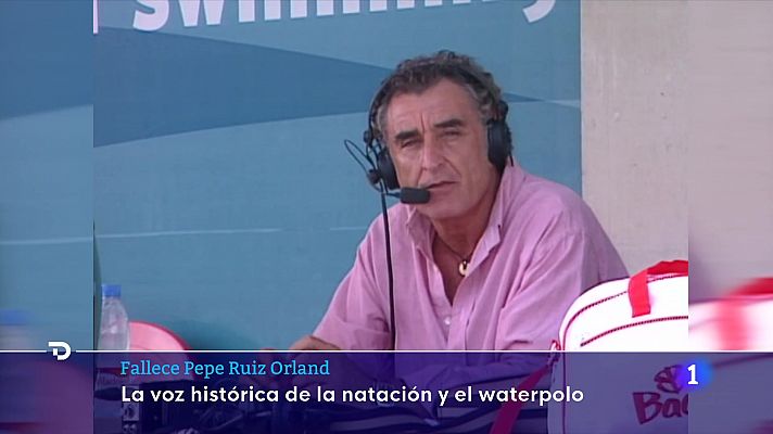 Muere Pepe Ruiz Orland, voz de la natación y el waterpolo