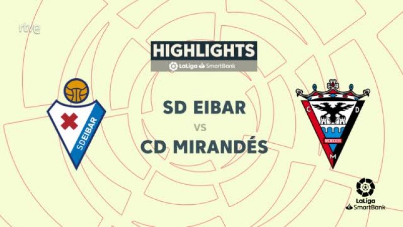 Eibar-Mirandés resumen jornada 9 de LaLiga | Segunda