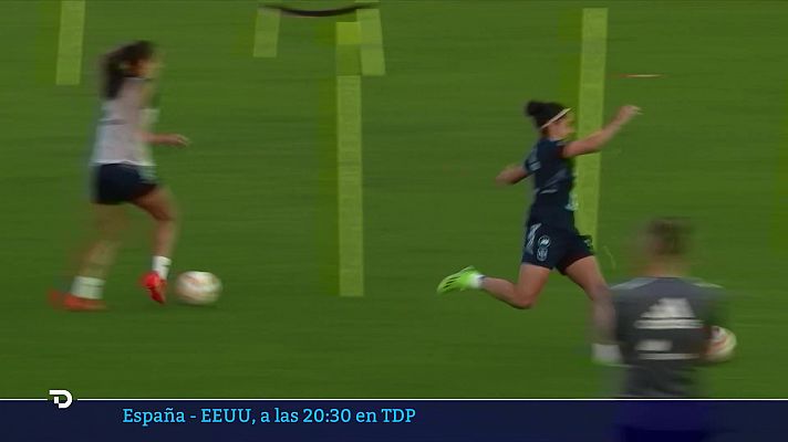 Telediario Matinal - España, a ganar a EE.UU. por primera vez en su historia