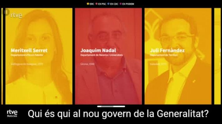 L'Informatiu - Les noves cares del Govern
