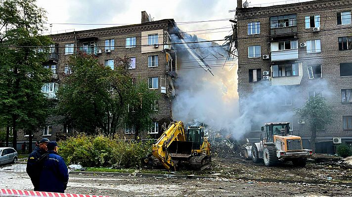 Los ucranianos vuelven a huir de sus casas ante el recrudecimiento de la guerra: "Todo desaparece en un momento"  