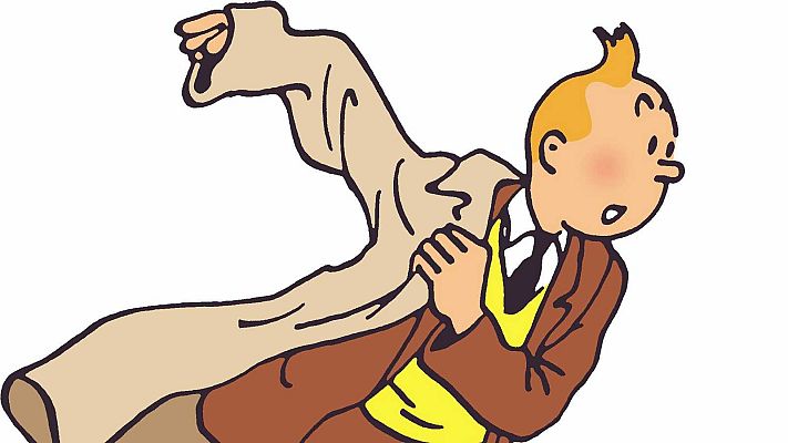 Telediario 1 - Una exposición nos descubre las facetas artísticas de Hergé más allá de Tintín