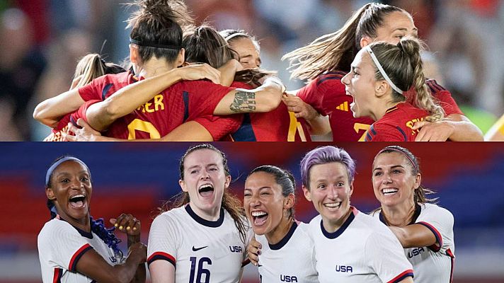 Telediario 1 - España busca la campanada ante EEUU por primera vez en su historia