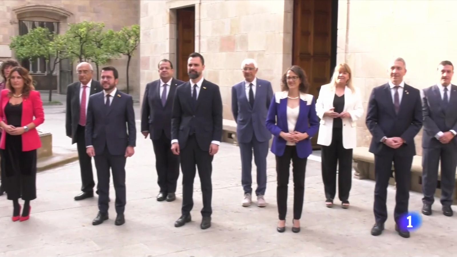 El nou govern de Pere Aragonès comença a caminar