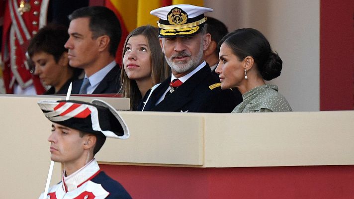 El desfile de la Fiesta Nacional recupera esplendor