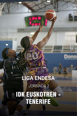 Liga fem. Endesa 2ª jornada: IDK Euskotren - Tenerife