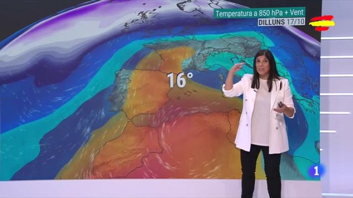 El temps - Darrer dia de ruixats i fresca