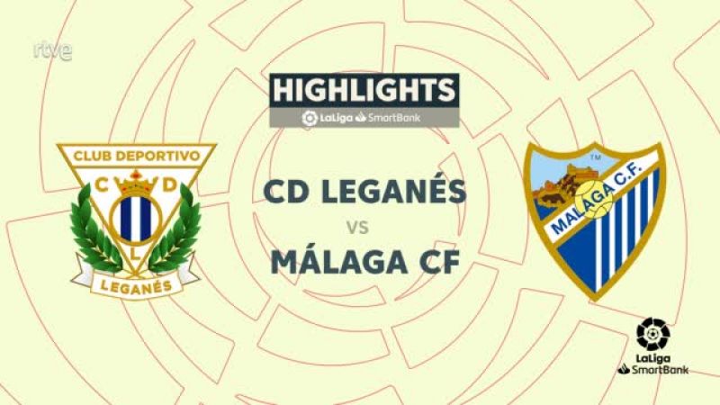 Leganés - Málaga: resumen del partido de la 10ª jornada Segunda División -- Ver ahora
