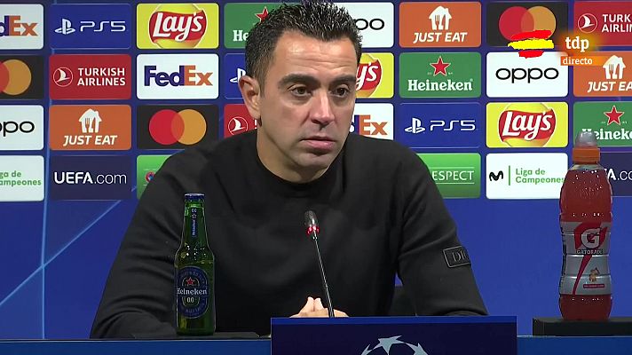 Xavi: "La Champions está siendo cruel con nosotros"