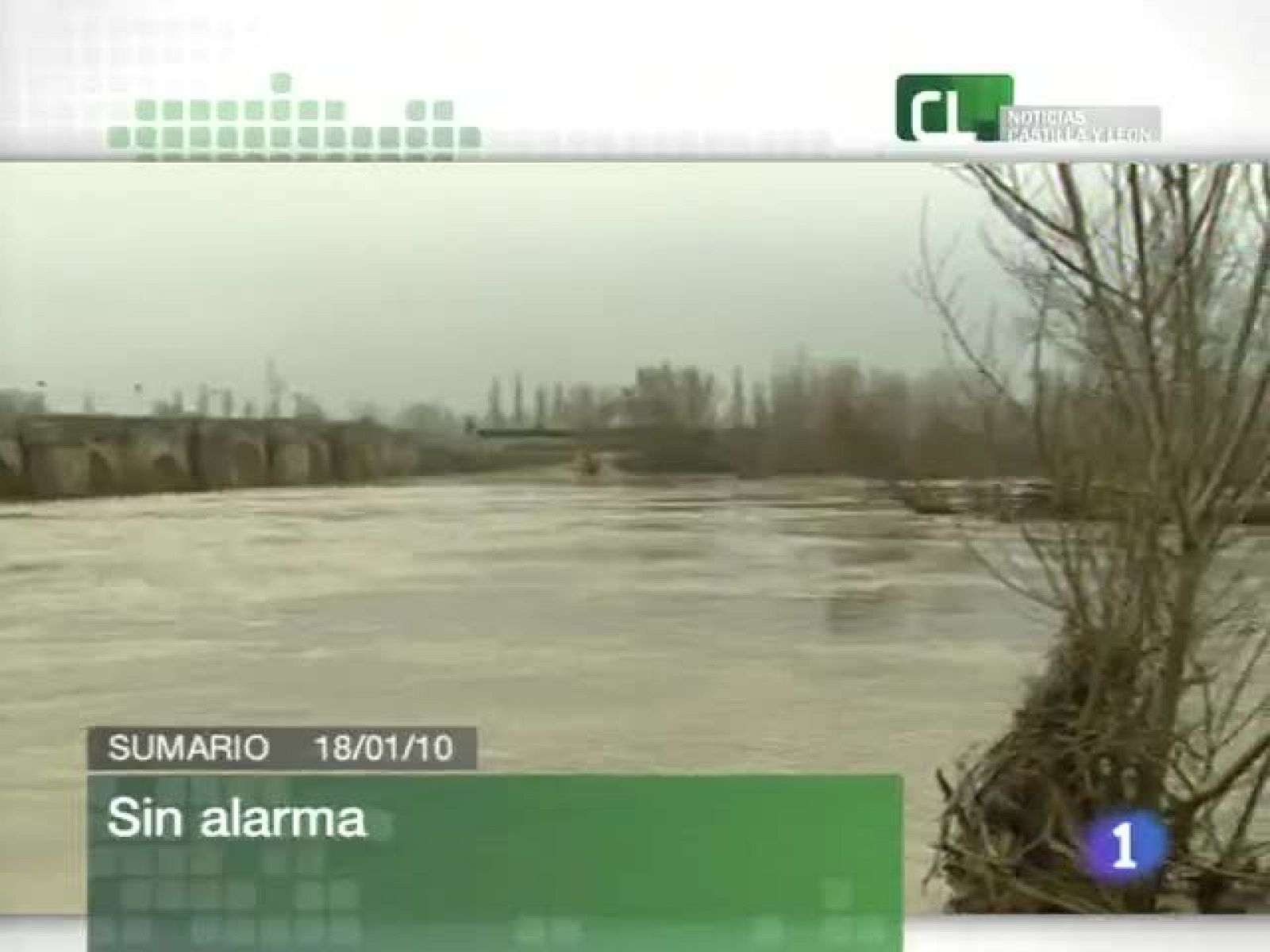 Noticias Castilla y León. Informativo Territorial de Castilla y León. (18/01/10)