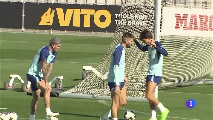 Telediario 1 - Joao Felix, enfadado por no jugar, pide salir del Atlético