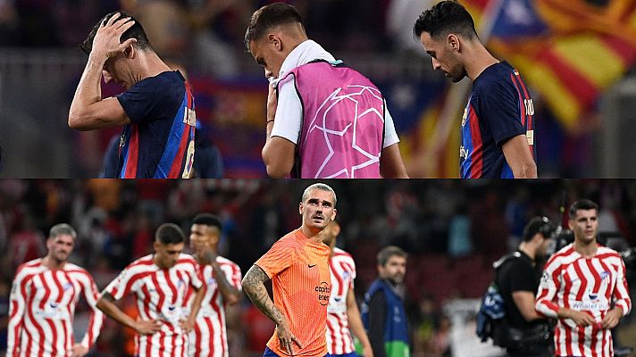 El Barça, al borde del 'KO' en Champions