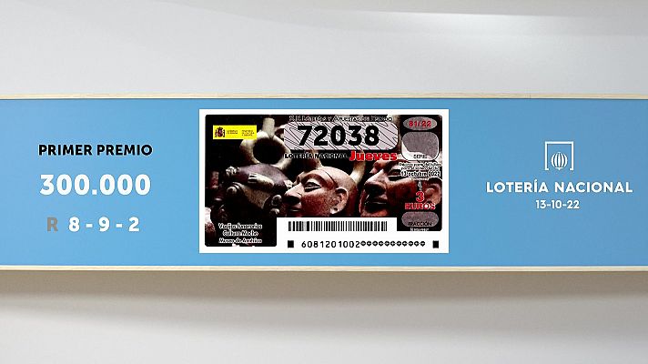 SELAE - Sorteo de la Lotería Nacional del 13/10/2022