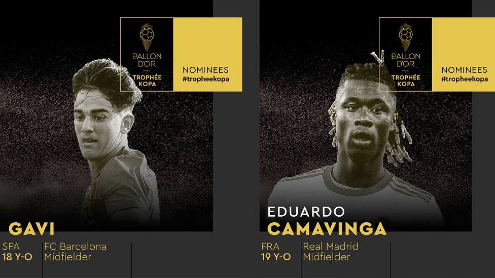 Diez candidatos al premio Kopa, mejor joven del Balón de Oro - Fútbol | Ver
