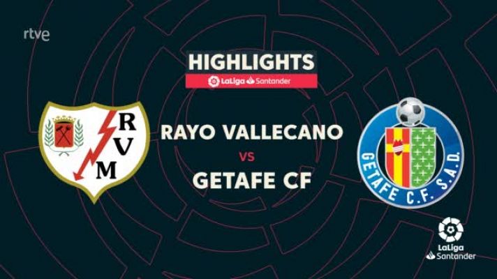 Rayo - Getafe: resumen del partido de la 9ª jornada Liga 