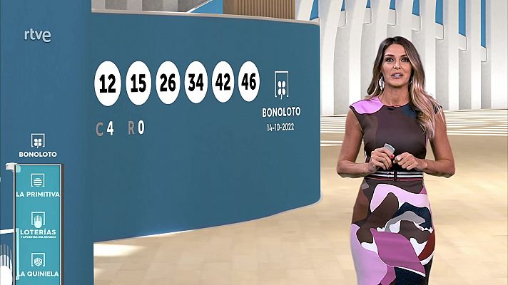 Loterías - Sorteo de la Bonoloto y Euromillones del 14/10/22
