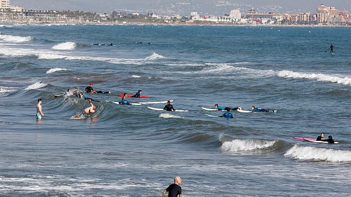 El tiempo - Temperaturas al alza en casi todo el país y fuerte lluvia en Galicia