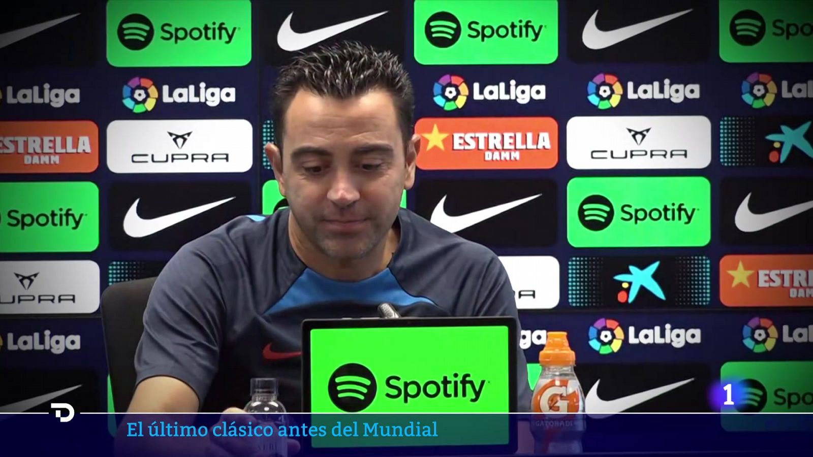 Xavi: "Es una gran oportunidad de salir más líderes del Clásico"