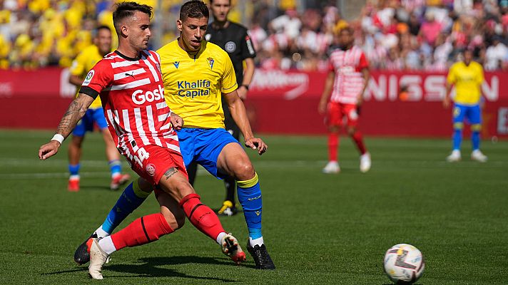 Girona - Cádiz: resumen del partido de la 9ª jornada Liga 