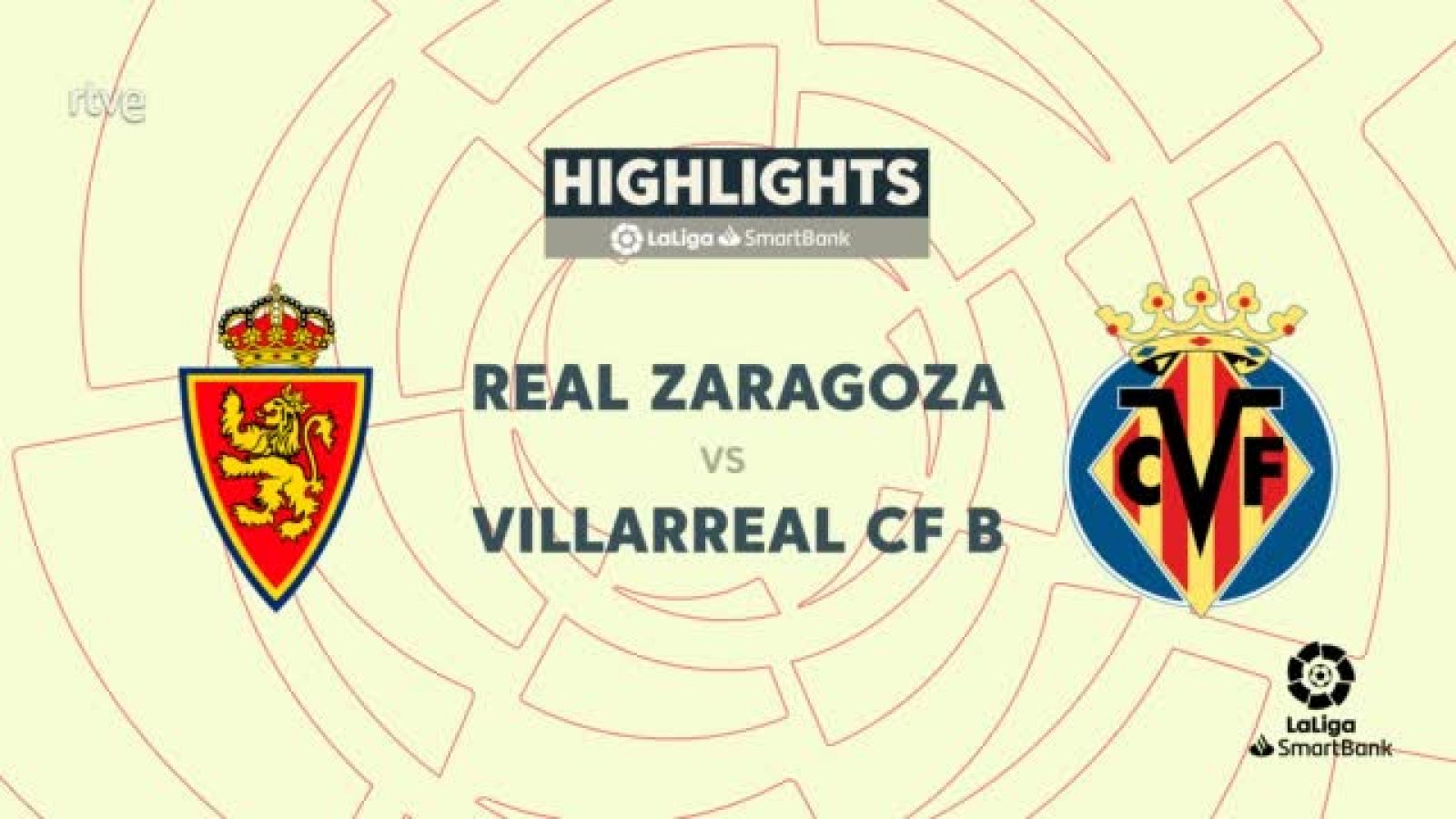 Zaragoza-Villarreal B: resumen del partido. J11. Segunda