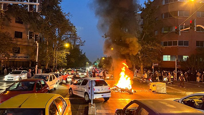 Las protestas en Irán se acercan al mes sin síntomas de perder fuerza