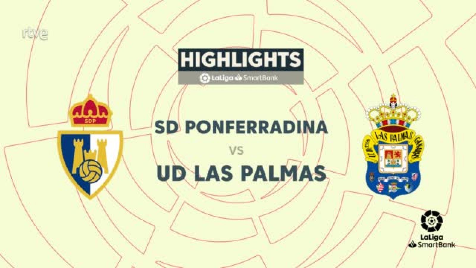 Ponferradina-Las Palmas: resumen del partido de la 11ª jornada Segunda División -- Ver ahora