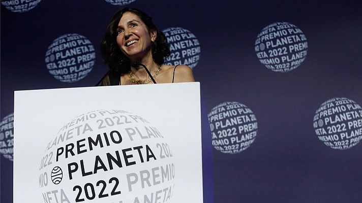 La noche en 24h - Cristina Campos, finalista Planeta 2022: "Es una historia de amor contemporánea"