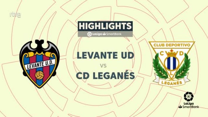 Levante-Leganés: resumen del partido. Segunda
