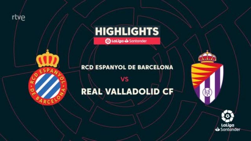 Espanyol-Valladolid: resumen del partido de la 9ª jornada Liga -- Ver ahora