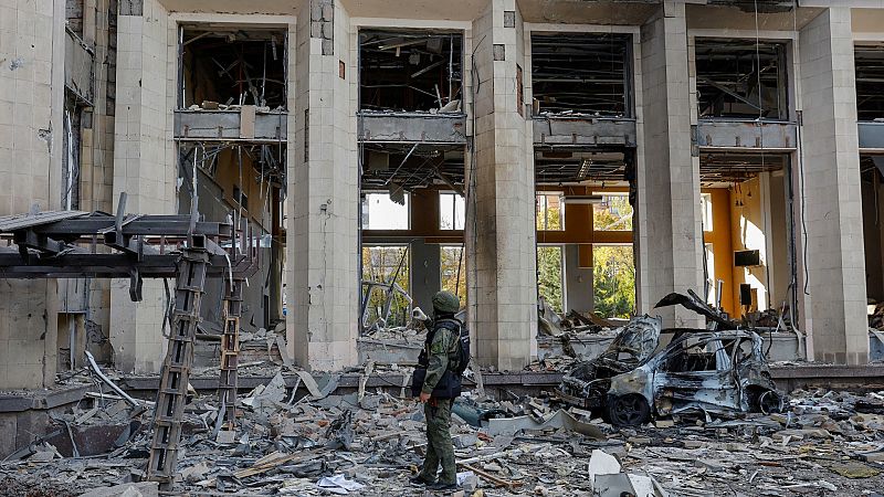 Al menos un muerto tras un ataque al Ayuntamiento de Donetsk