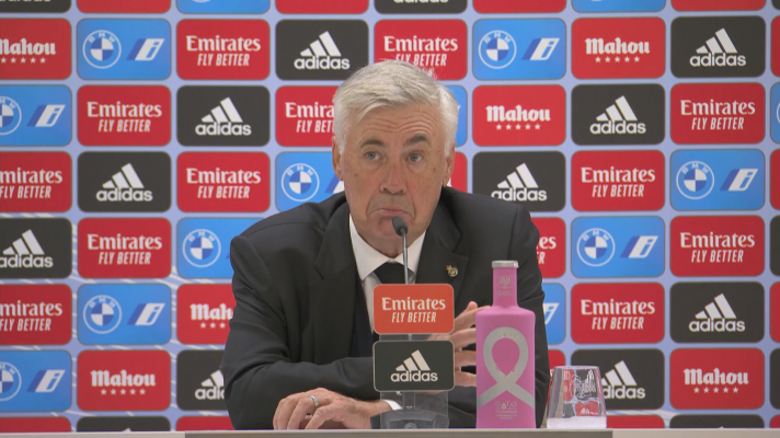 Carlo Ancelotti: "La primera parte fue la llave del partido"