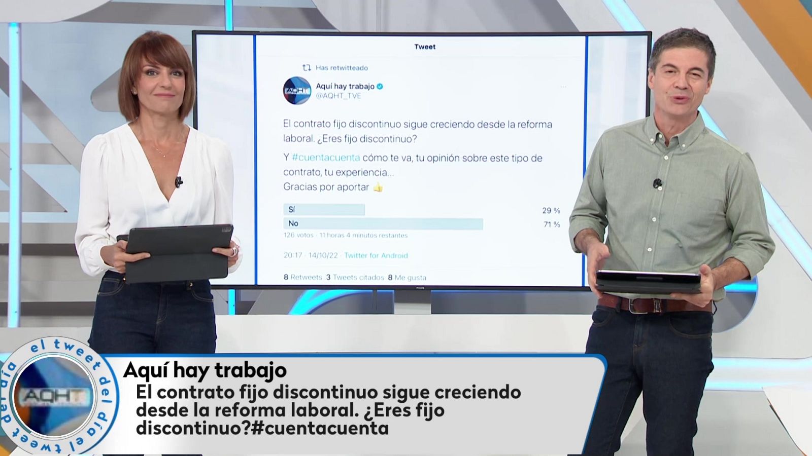 Aquí hay trabajo - 17/10/22 - ver ahora