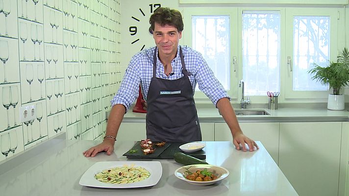 Recetas de aprovechamiento del calabacín de Sergio Fernández