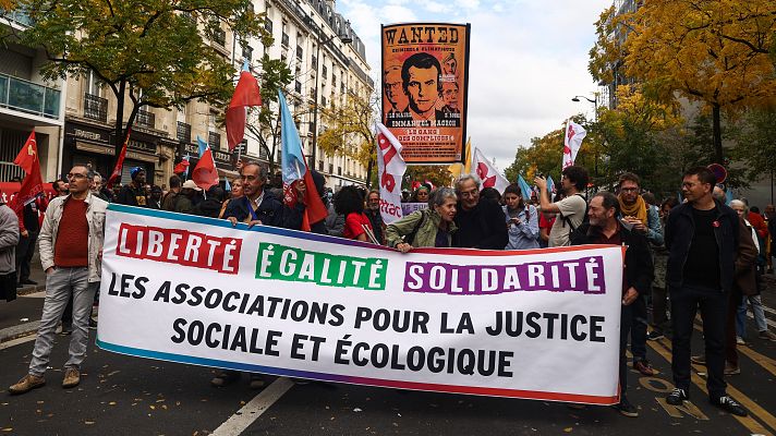 Nuevas protestas en Francia mientras continúa la huelga de refinerías