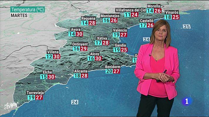 El tiempo en la Comunitat Valenciana - 17/10/22