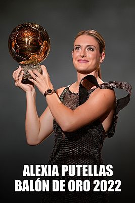 Alexia Putellas recoge el Balón de Oro por segundo año
