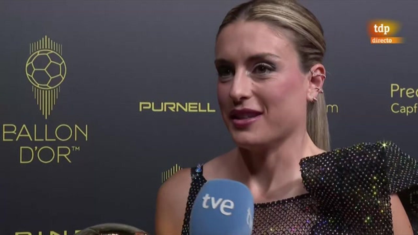 Alexia Putellas: "Me veía lejos de lograr este Balón de Oro"