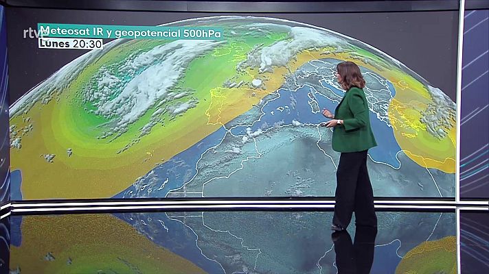  Posibilidad de algún chubasco o tormenta fuerte en puntos del alto Ebro, Cantábrico oriental y área pirenaica