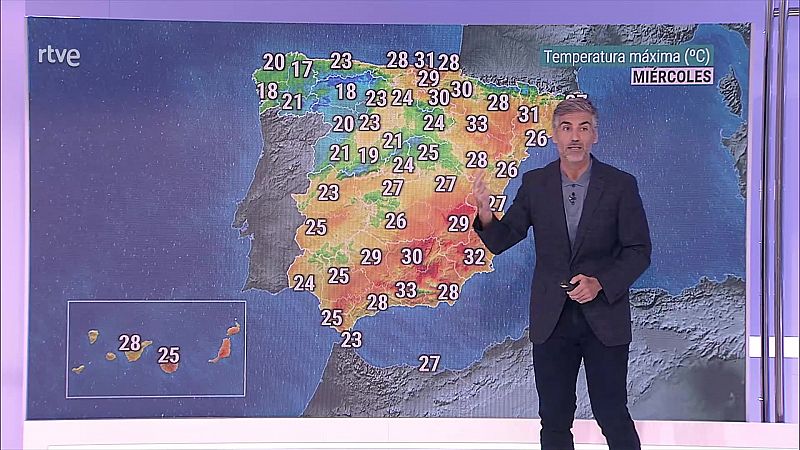 Precipitaciones localmente fuertes o persistentes en el oeste de Galicia. Intervalos de viento fuerte en puntos de Galicia - ver ahora