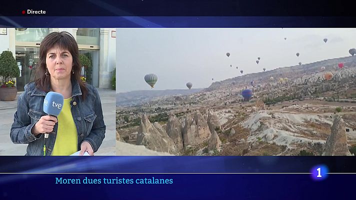 L'Informatiu - Dues turistes catalanes han mort en un accident en globus a Capadòcia