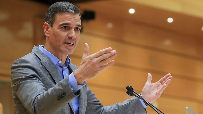 Especiales informativos - Comparecencia de Pedro Sánchez, en el Senado