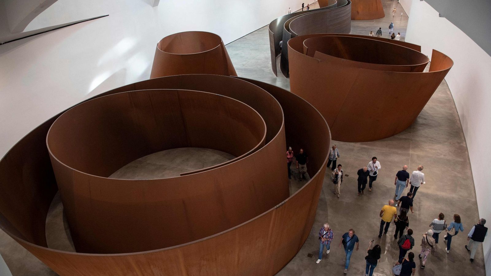 La materia del tiempo, la sala del Guggenheim dedicada a Richard Serra