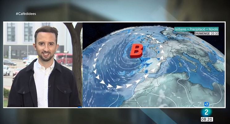 El temps - Dimecres amb molts núvols i temperatures altes