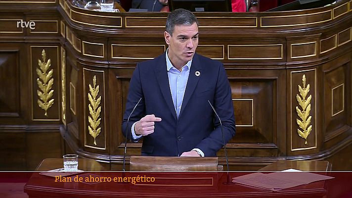 Parlamento - Sánchez presenta el plan de ahorro energético