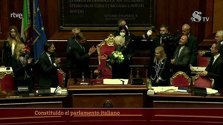 Constituido el Parlamento italiano