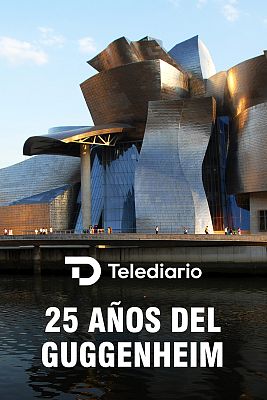 Telediario 2 - Los 25 años del Guggenheim, en el Telediario