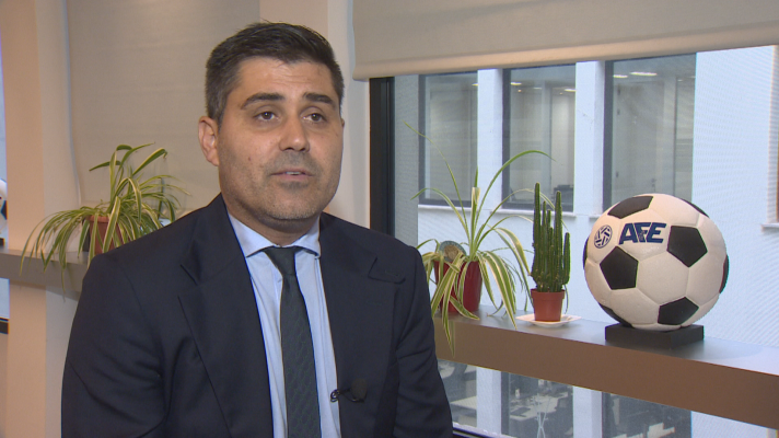 Telediario 1 - David Aganzo, a TVE: "A las jugadoras se las intenta utilizar, quieren que se deje de hablar y se las profesionalice de verdad"